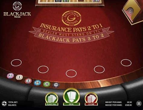 grosvenor casino blackjack review